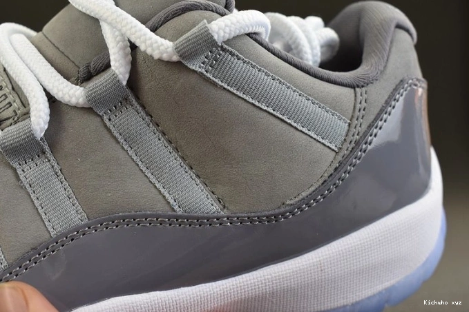Low 11 528895-003 Air Jordan Cool Grey 0722